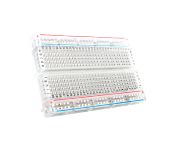 Breadboard - Clear, Self-Adhesive, 400 points