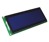 4x20 Alphanumeric LCD (Large Characters)