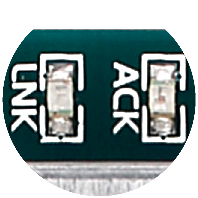 Ethernet Indicator LEDs