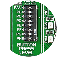 Button Press Level