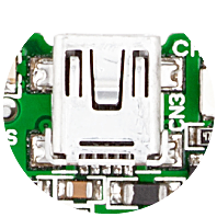 miniUSB UART connector